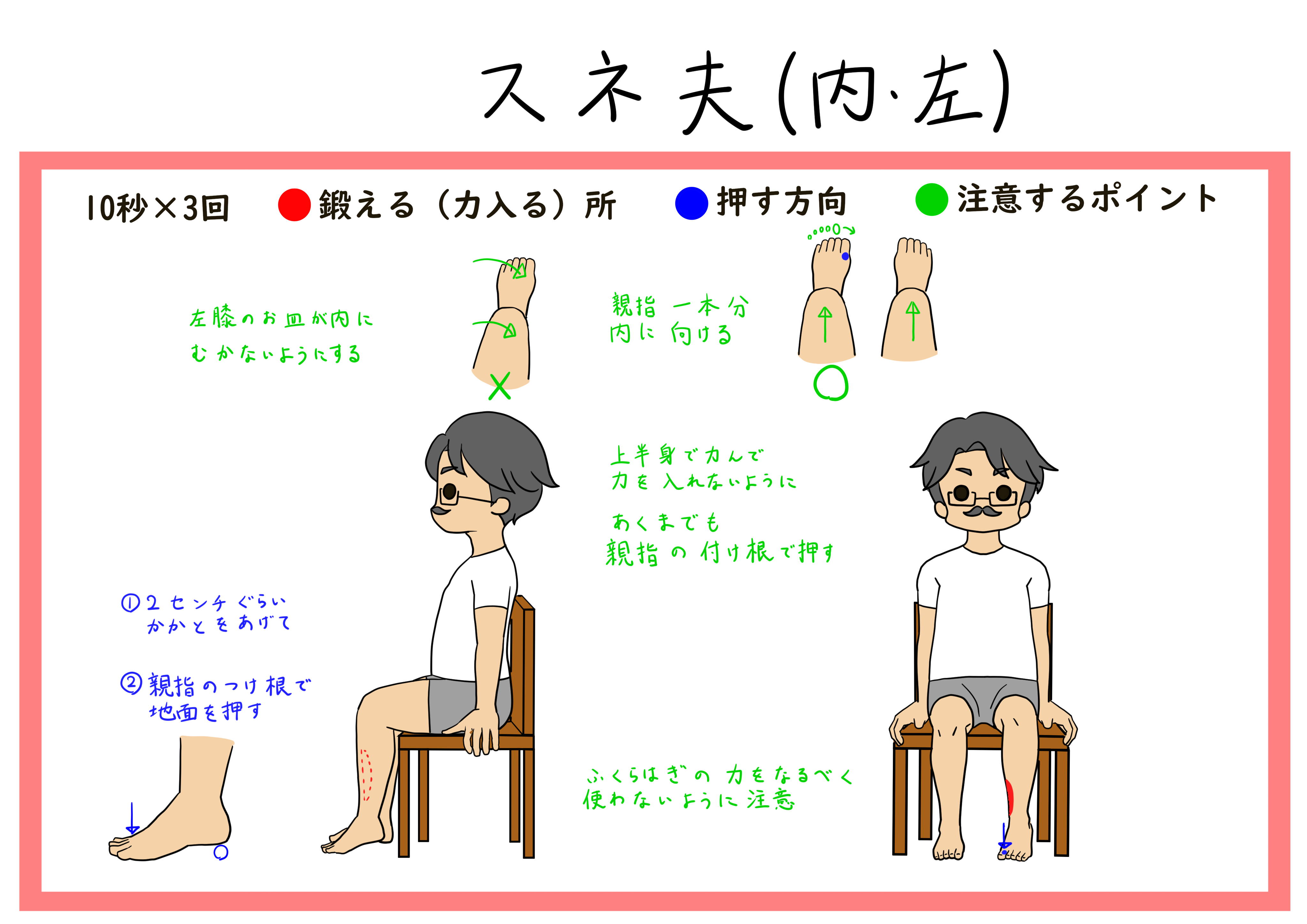 スネ夫 内側 左